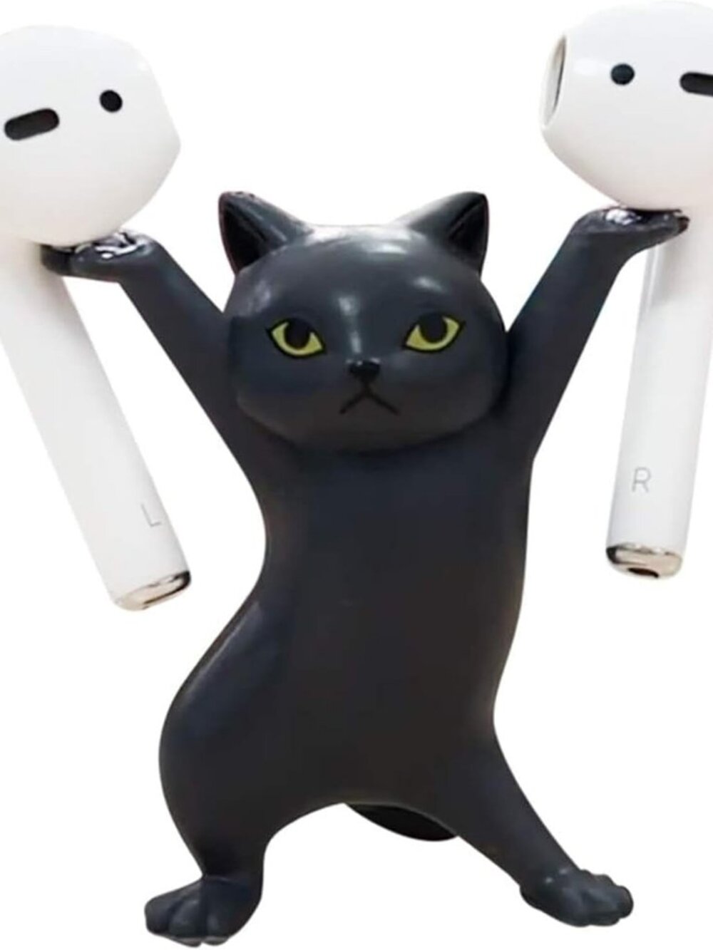 Dancing Cat AirPod Holder Earbuds Stand  You will never loose your AirPods again